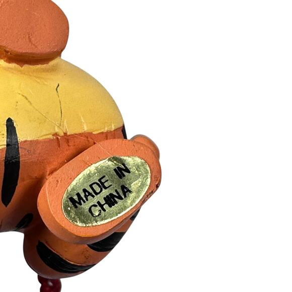 Vintage Winnie The Pooh Tigger Christmas Ornament Holiday Decor Bell Toys 90s - Picture 7 of 8